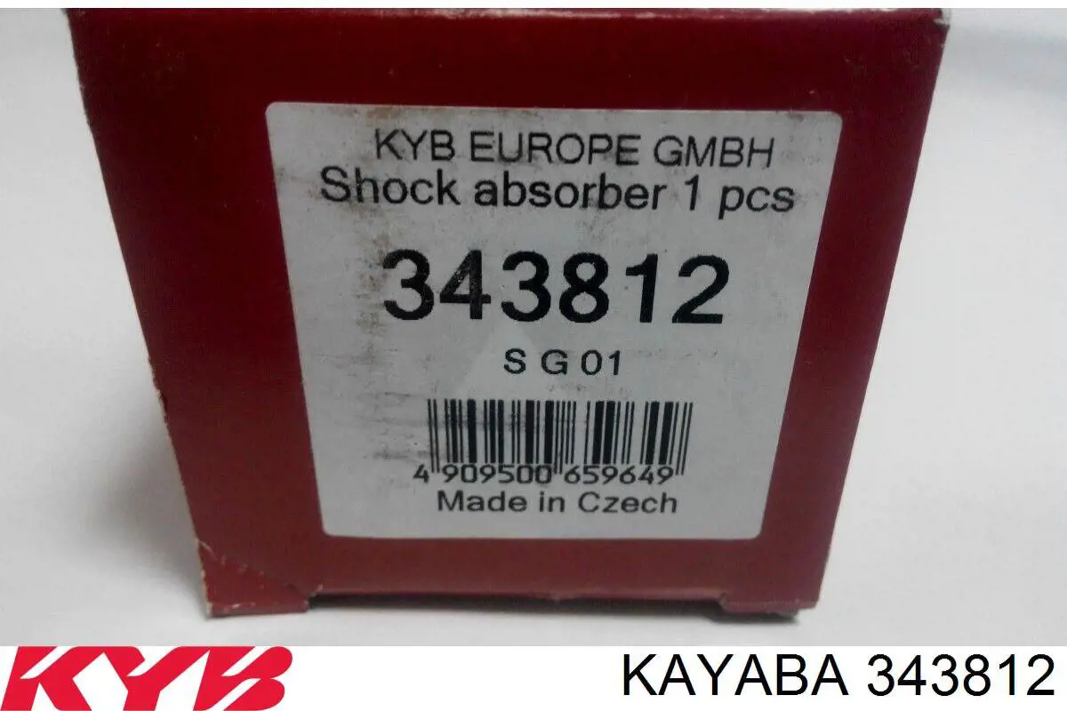 Купить 343812 Kayaba Амортизатор задней подвески