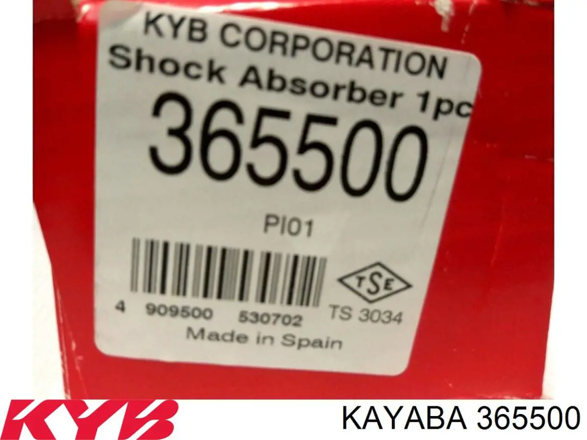 365500 Kayaba Стойка передняя