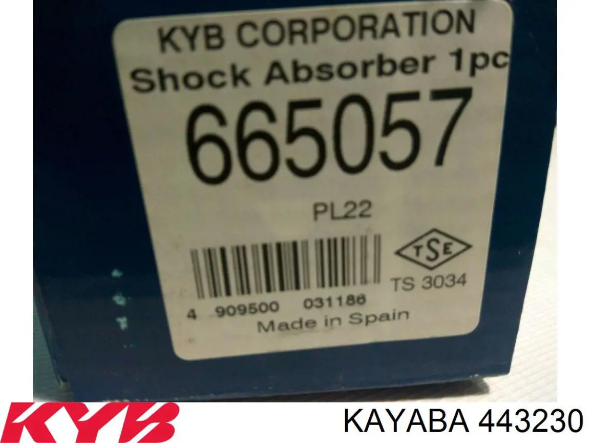 Стойка амортизатора задняя Kayaba 443230 цена, от 21.54 USD
