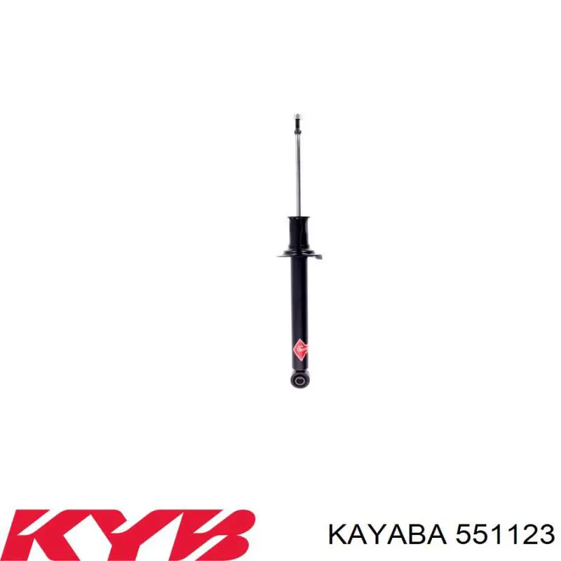Amortiguador trasero derecho 551123 Kayaba