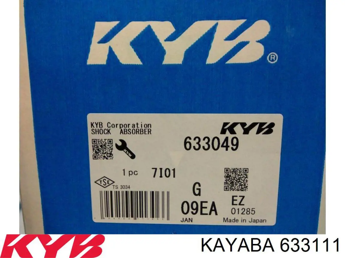 Амортизатор задний, правый Kayaba 633111 цена, от 65.65 USD
