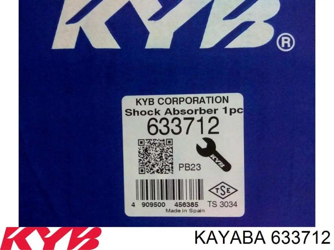 Купить 633712 Kayaba Амортизатор передней подвески