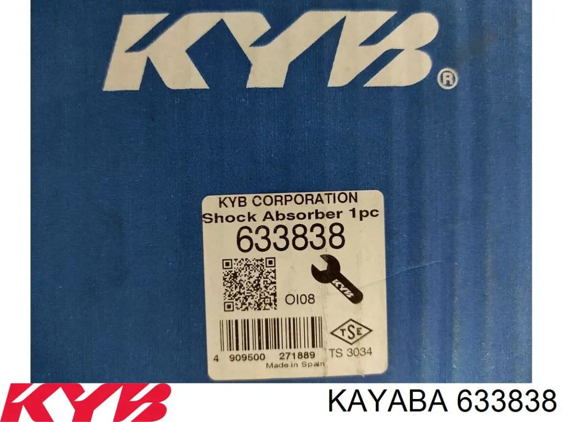Амортизатор подвески передний левый Kayaba 633838 цена, от 65.50 USD