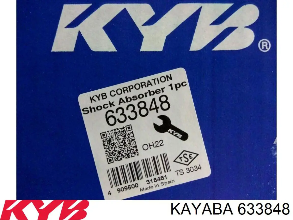 Амортизатор передний 7700314023 Renault (RVI)