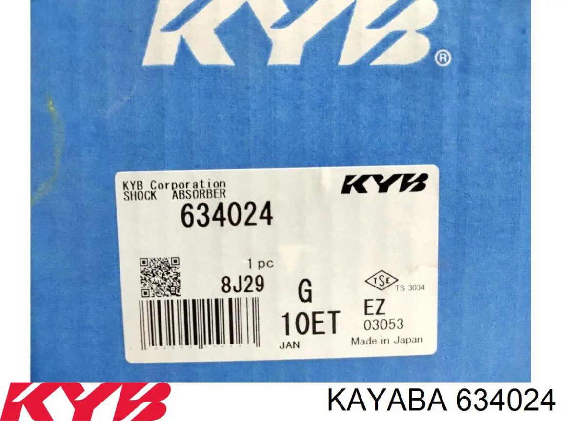 Амортизатор подвески передний левый Kayaba 634024 цена, от 68.59 USD