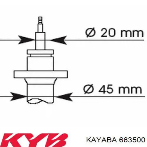Амортизатор передний 8714 Al-ko