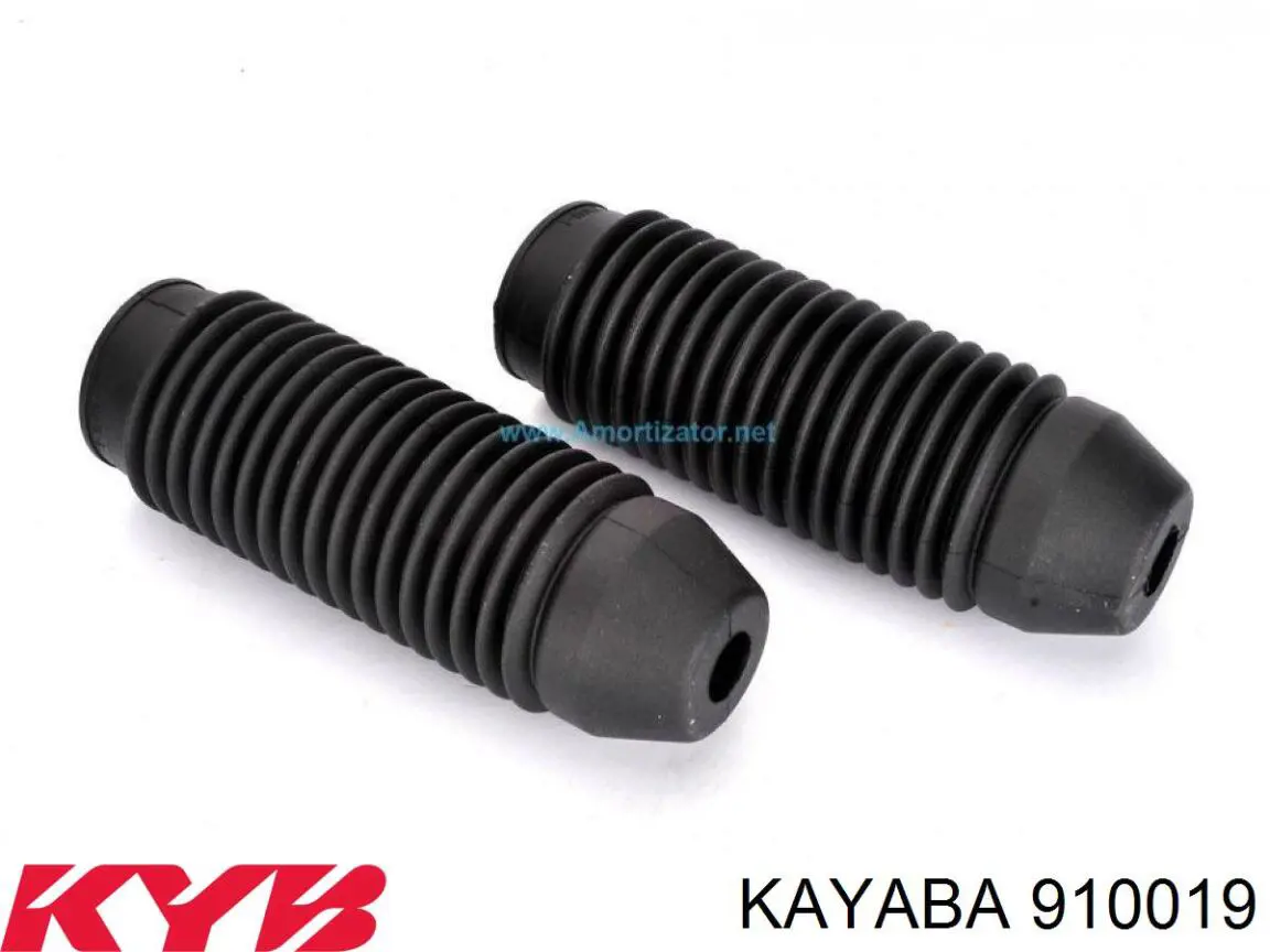 910019 Kayaba pára-choque (grade de proteção de amortecedor dianteiro + bota de proteção)