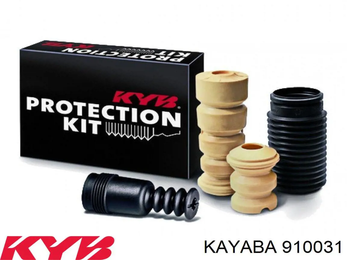 910031 Kayaba pára-choque (grade de proteção de amortecedor dianteiro + bota de proteção)