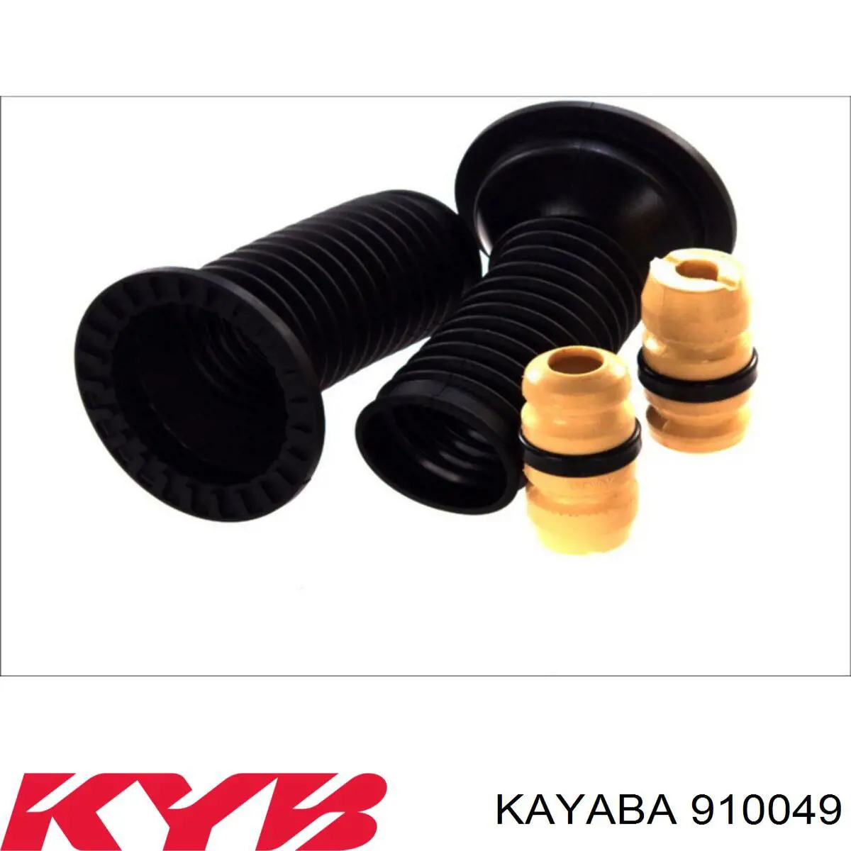 Tope de amortiguador delantero, suspensión + fuelle 910049 Kayaba