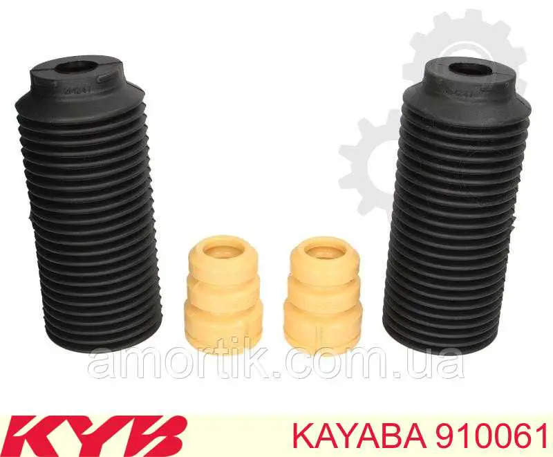 910061 Kayaba pára-choque (grade de proteção de amortecedor dianteiro + bota de proteção)