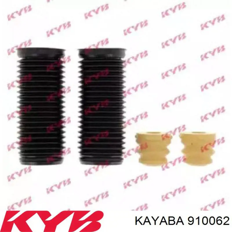 Tope de amortiguador trasero, suspensión + fuelle 910062 Kayaba
