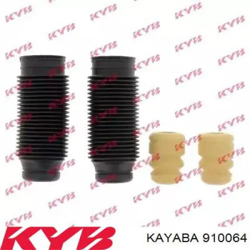 910064 Kayaba pára-choque (grade de proteção de amortecedor traseiro + bota de proteção)