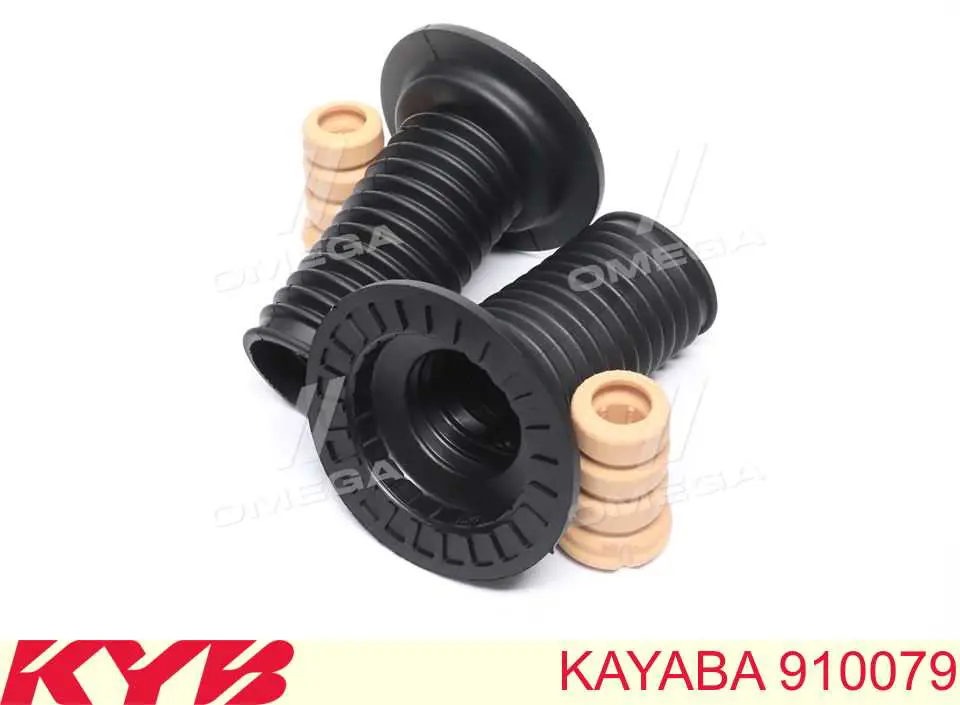 910079 Kayaba pára-choque (grade de proteção de amortecedor dianteiro + bota de proteção)