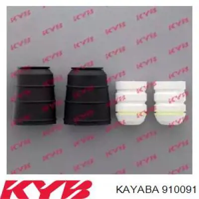 910091 Kayaba pára-choque (grade de proteção de amortecedor dianteiro + bota de proteção)