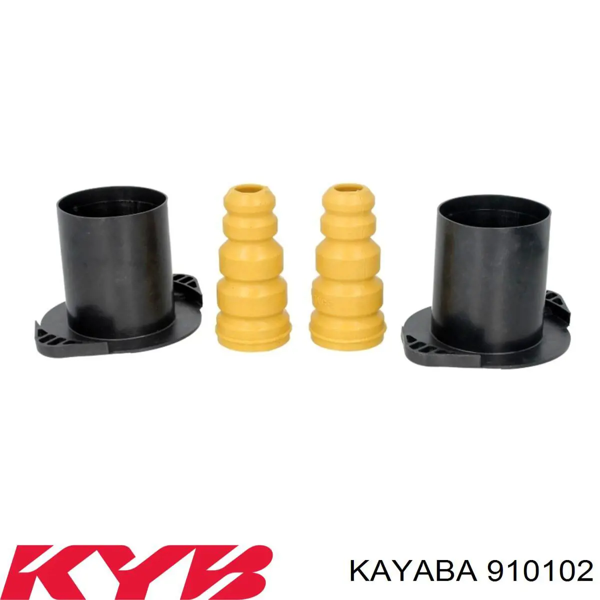 910102 Kayaba pára-choque (grade de proteção de amortecedor traseiro + bota de proteção)