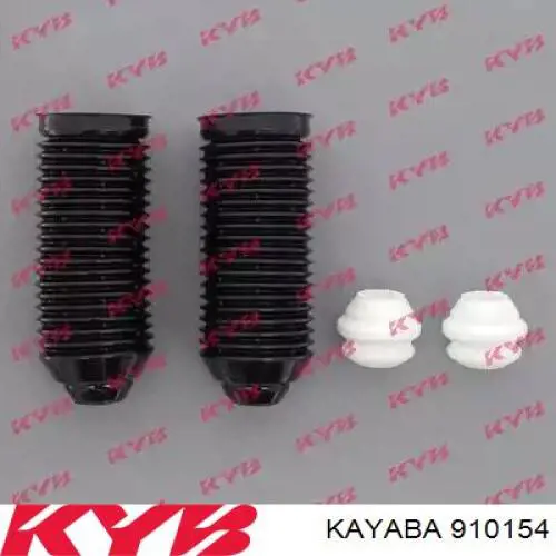 910154 Kayaba pára-choque (grade de proteção de amortecedor dianteiro + bota de proteção)