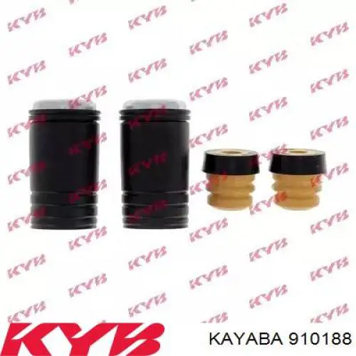 910188 Kayaba pára-choque (grade de proteção de amortecedor dianteiro + bota de proteção)