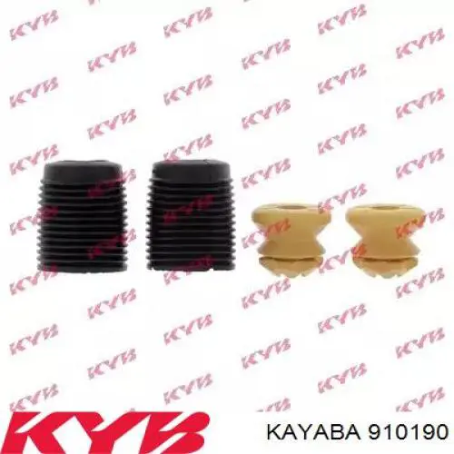 910190 Kayaba pára-choque (grade de proteção de amortecedor dianteiro + bota de proteção)