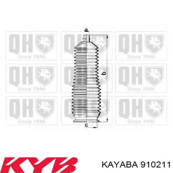 Купить 910211 Kayaba Буфер (отбойник) амортизатора переднего + пыльник