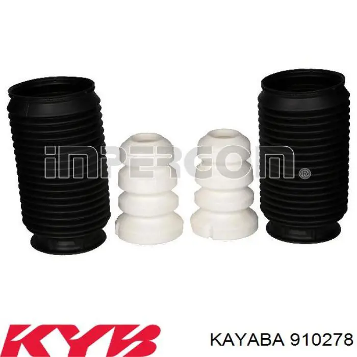 910278 Kayaba pára-choque (grade de proteção de amortecedor dianteiro + bota de proteção)