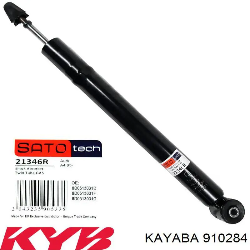 Буфер (отбойник) амортизатора переднего + пыльник KYB910284 Kayaba