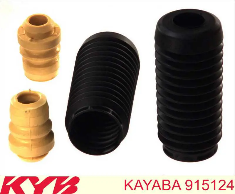 915124 Kayaba pára-choque (grade de proteção de amortecedor dianteiro + bota de proteção)