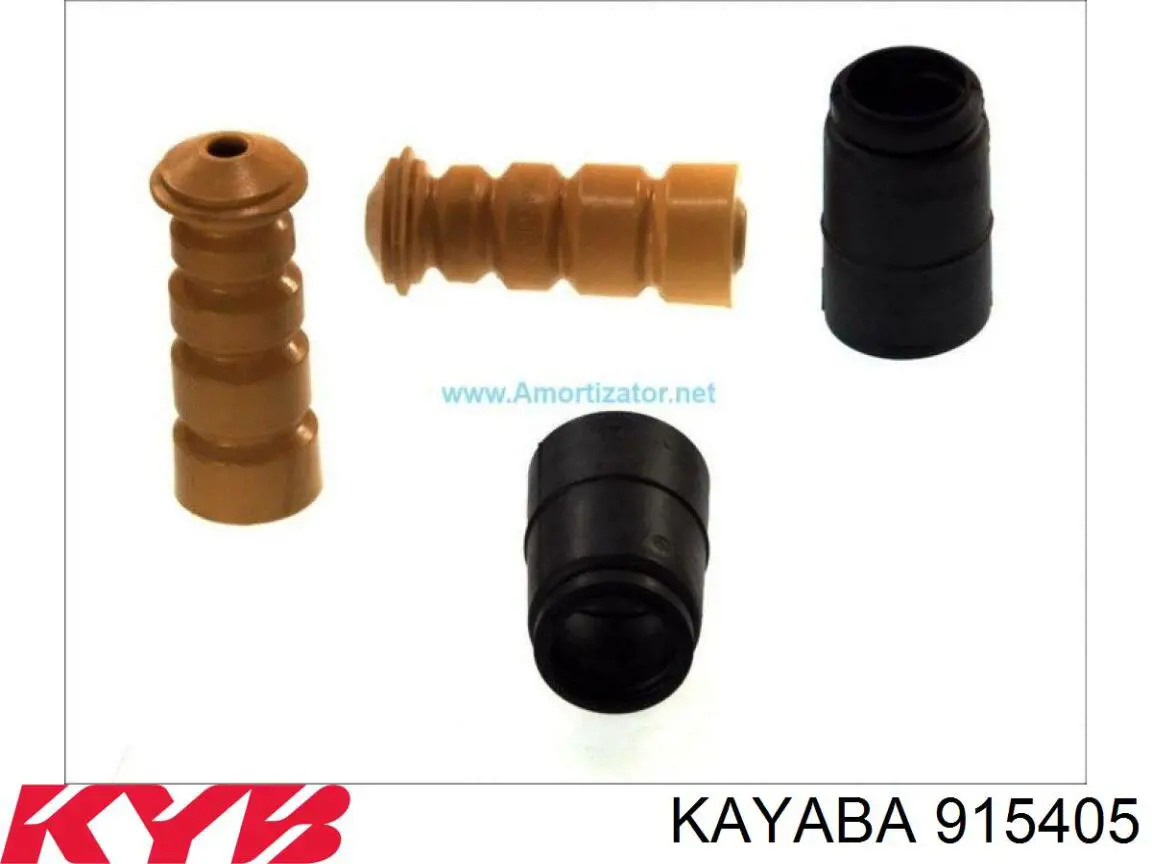 Tope de amortiguador trasero, suspensión + fuelle 915405 Kayaba