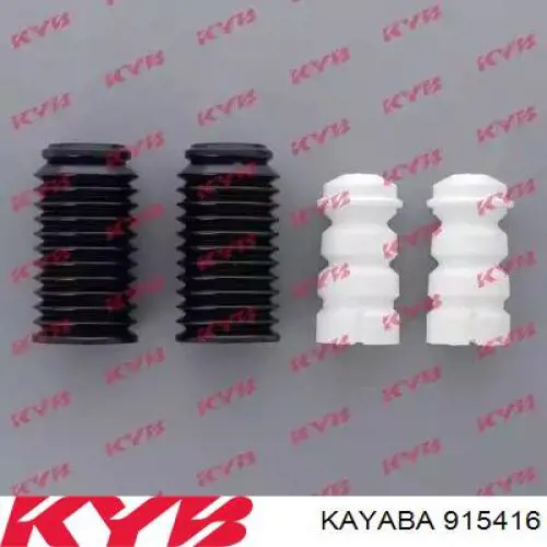 915416 Kayaba pára-choque (grade de proteção de amortecedor traseiro + bota de proteção)