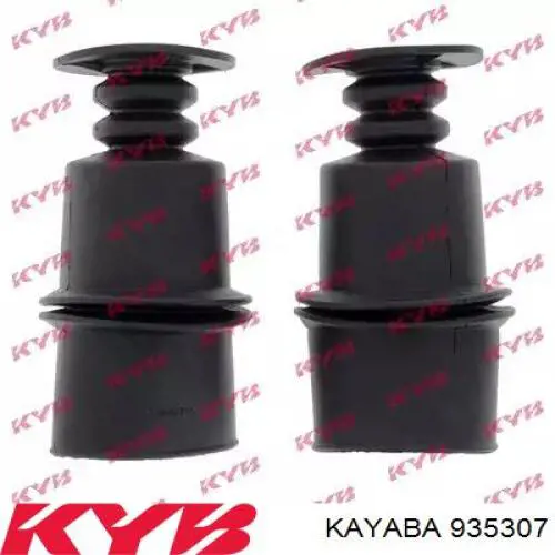 935307 Kayaba pára-choque (grade de proteção de amortecedor dianteiro + bota de proteção)