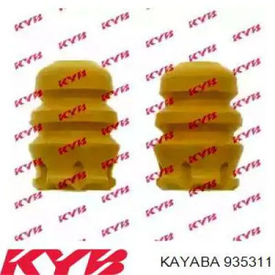 935311 Kayaba pára-choque (grade de proteção de amortecedor traseiro + bota de proteção)