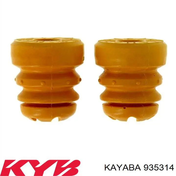 935314 Kayaba pára-choque (grade de proteção de amortecedor traseiro)