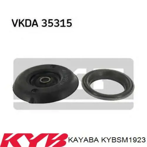 Купить KYBSM1923 Kayaba Опора переднего амортизатора