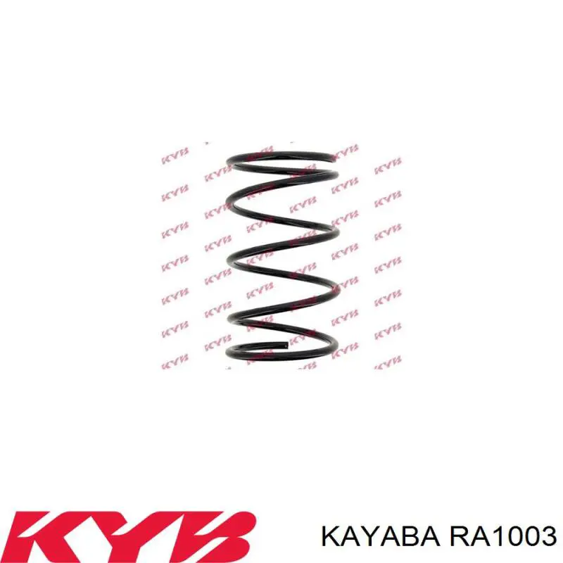 Muelle de suspensión eje delantero RA1003 Kayaba