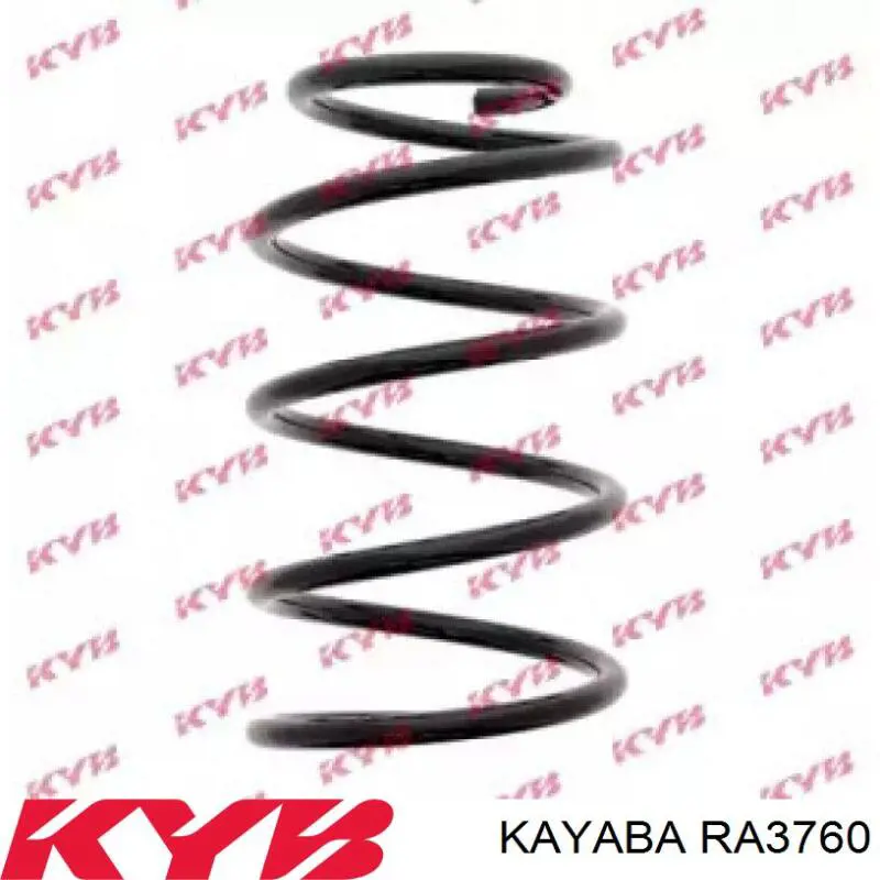 Купить RA3760 Kayaba Винтовая пружина подвеска