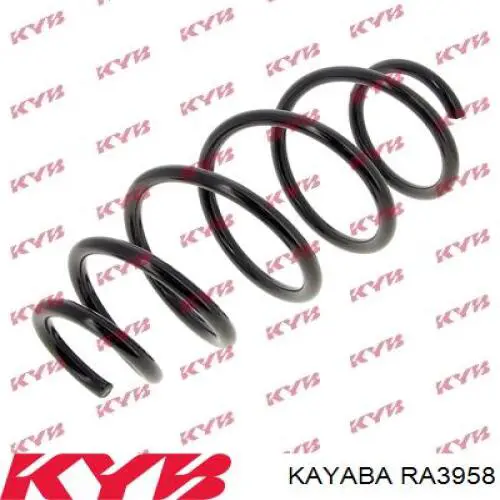 Купить RA3958 Kayaba Винтовая пружина подвеска
