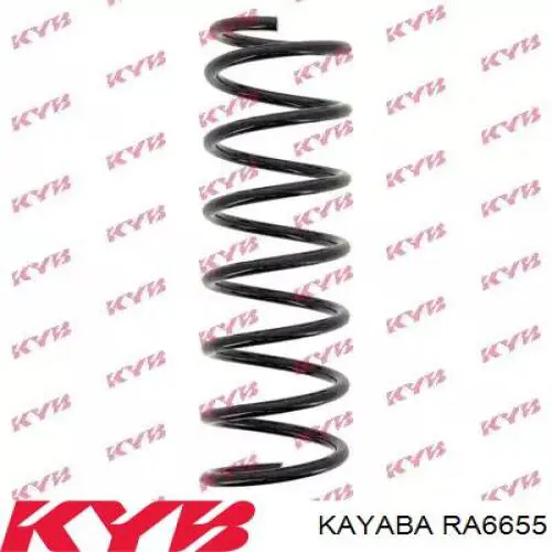 RA6655 Kayaba пружина задняя