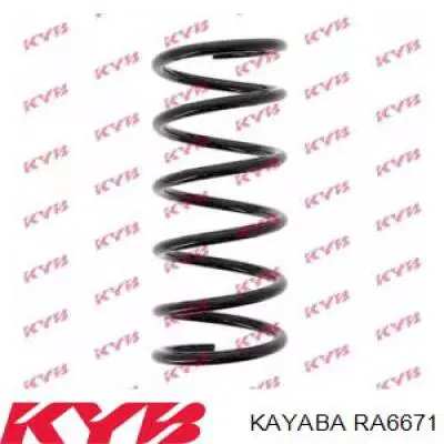 RA6671 Kayaba пружина задняя