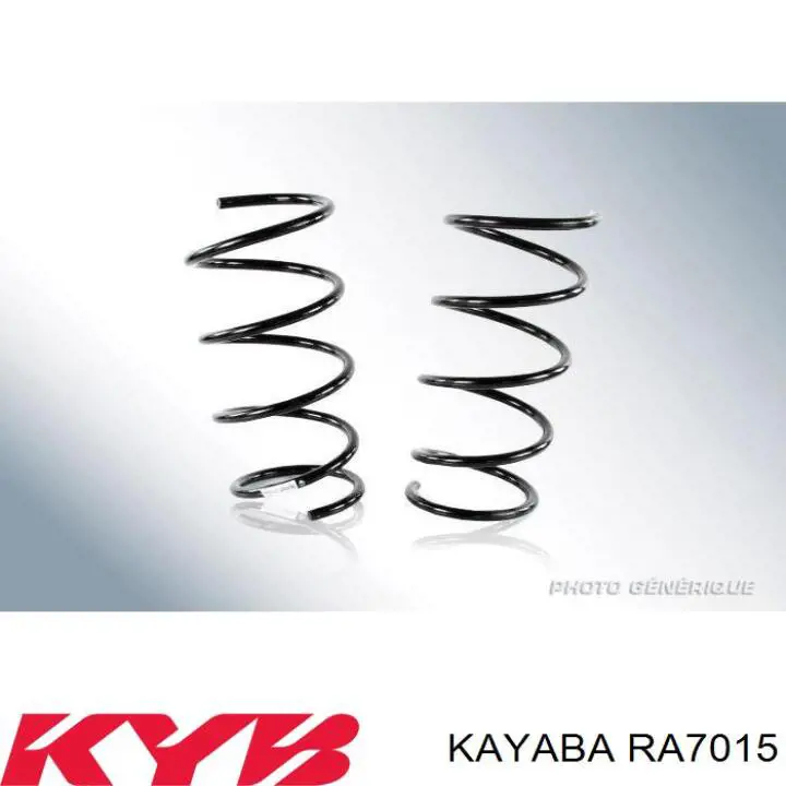 RA7015 Kayaba пружина задняя