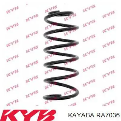 RA7036 Kayaba пружина задняя
