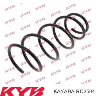 RC2504 Kayaba Пружина передней подвески