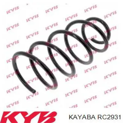 Купить RC2931 Kayaba Винтовая пружина подвеска