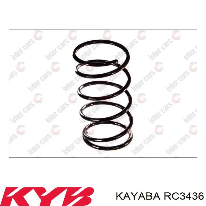 RC3436 Kayaba Пружина передней подвески