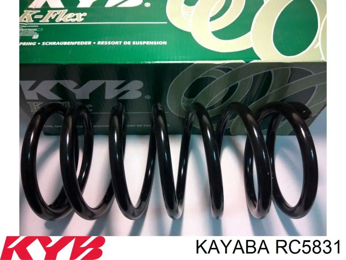 RC5831 Kayaba Пружина подвески задняя