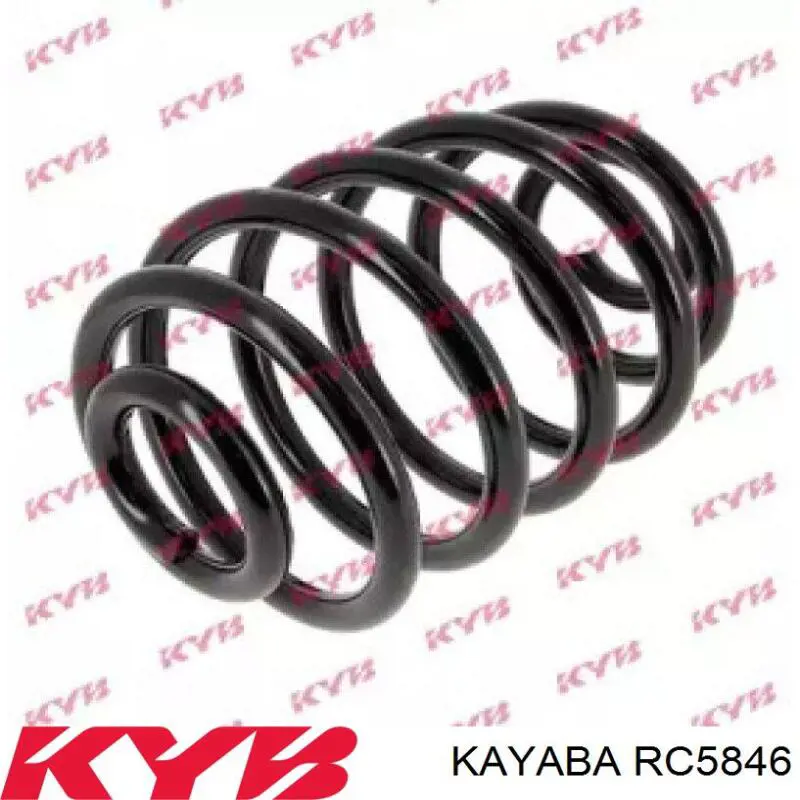 RC5846 Kayaba Пружина подвески задняя