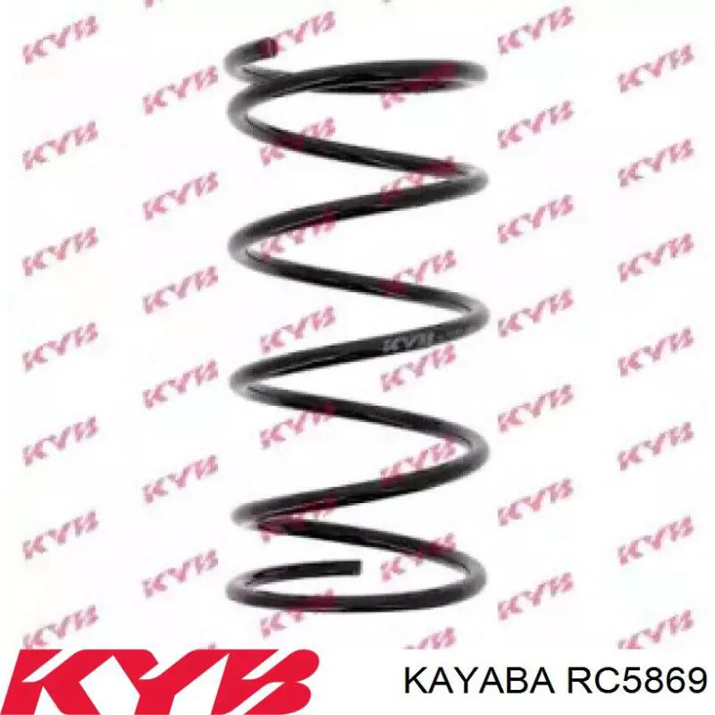 RC5869 Kayaba пружина задняя