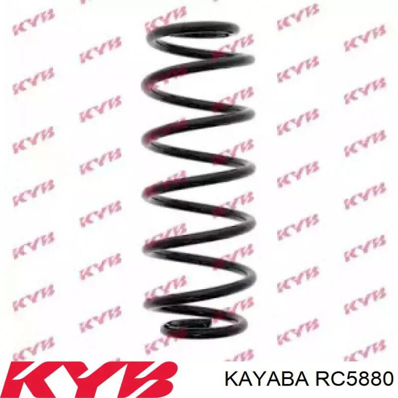 RC5880 Kayaba Пружина подвески задняя