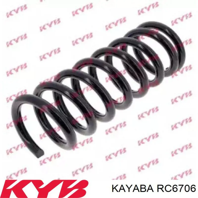 RC6706 Kayaba Пружина подвески задняя