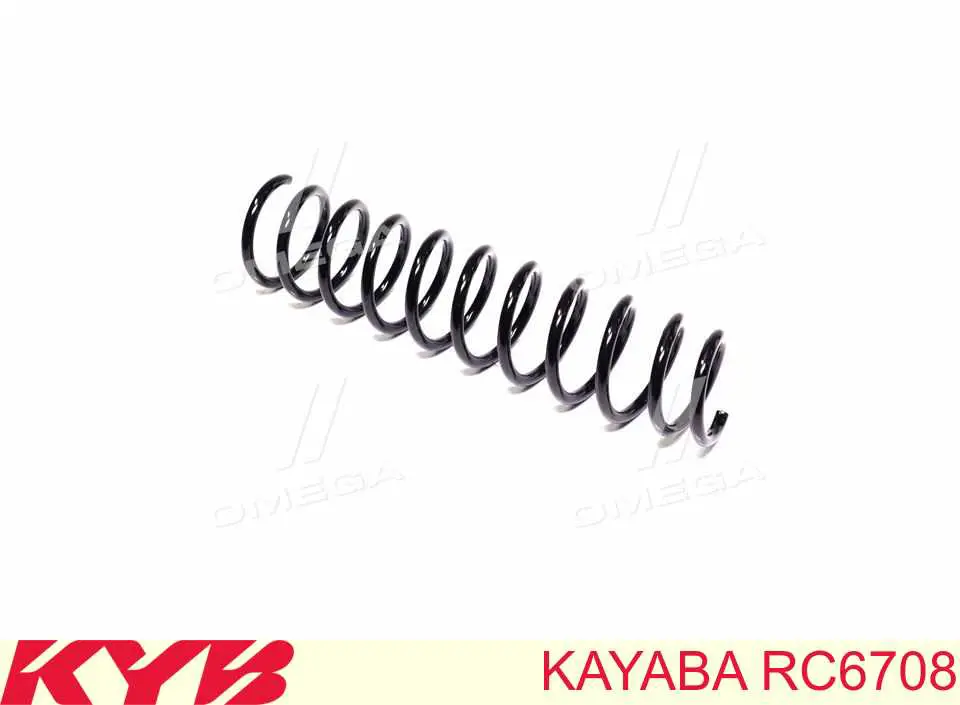 RC6708 Kayaba пружина задняя