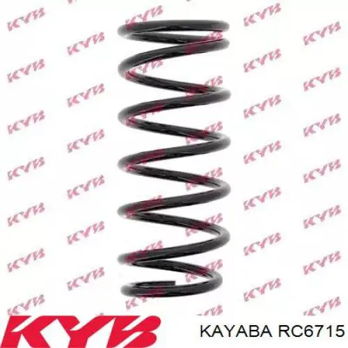 RC6715 Kayaba пружина задняя