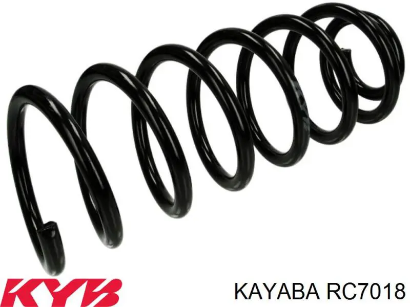 RC7018 Kayaba пружина задняя